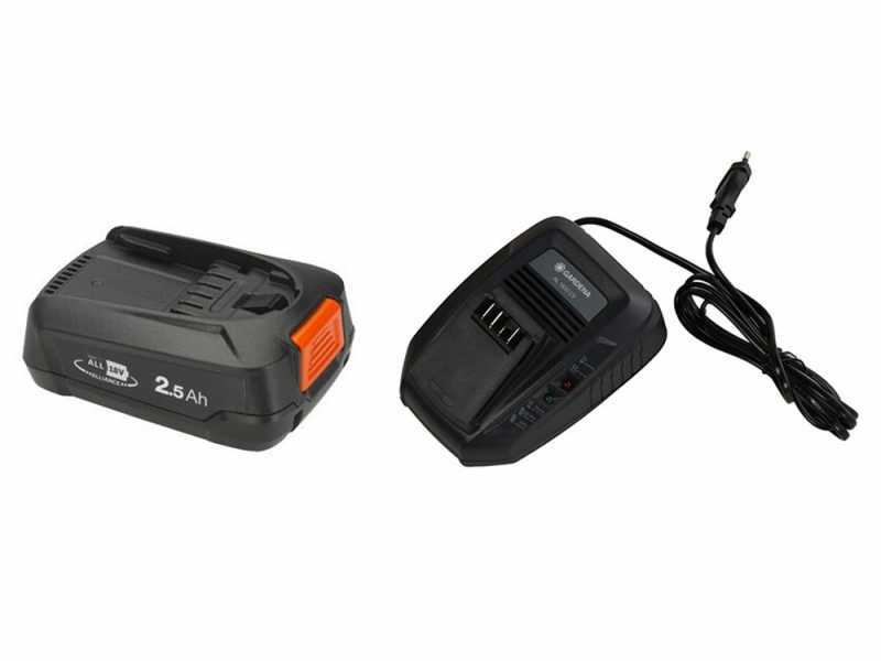 Gardena AquaBrush Universal 03/18V P - Akku Bodenreiniger + B&uuml;rste - mit Starterkit 18V - 2.5Ah