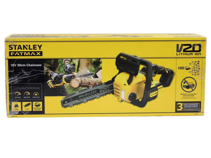 Stanley Fatmax SFMCCS730 - Akku-Kettens&auml;ge - 20 V 4 AH - Schwert 30 cm
