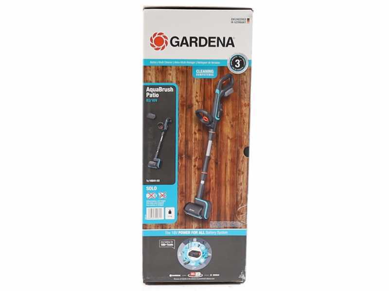 Gardena AquaBrush Universal 04/1 - Akku Bodenreiniger + B&uuml;rste - OHNE BATTERIE UND LADEGER&Auml;T
