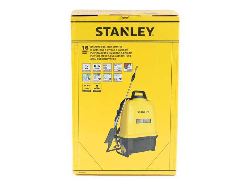 Stanley SXSPBS16E - Akku-R&uuml;ckenspr&uuml;hger&auml;t - 16 Liter - 14.4V/2Ah