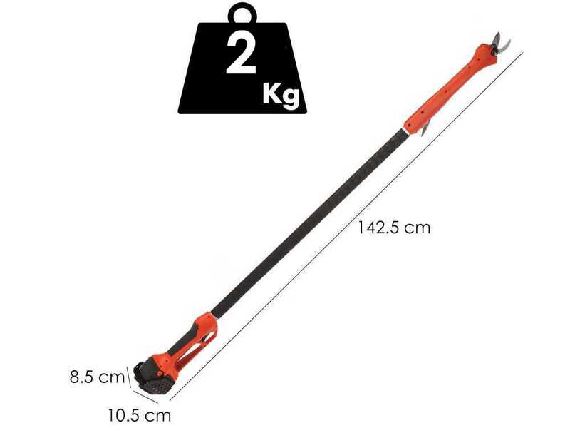 Stocker Magma E-140 TR - Akku Astschere f&uuml;r das Beschneiden - 21.6V/2.6Ah
