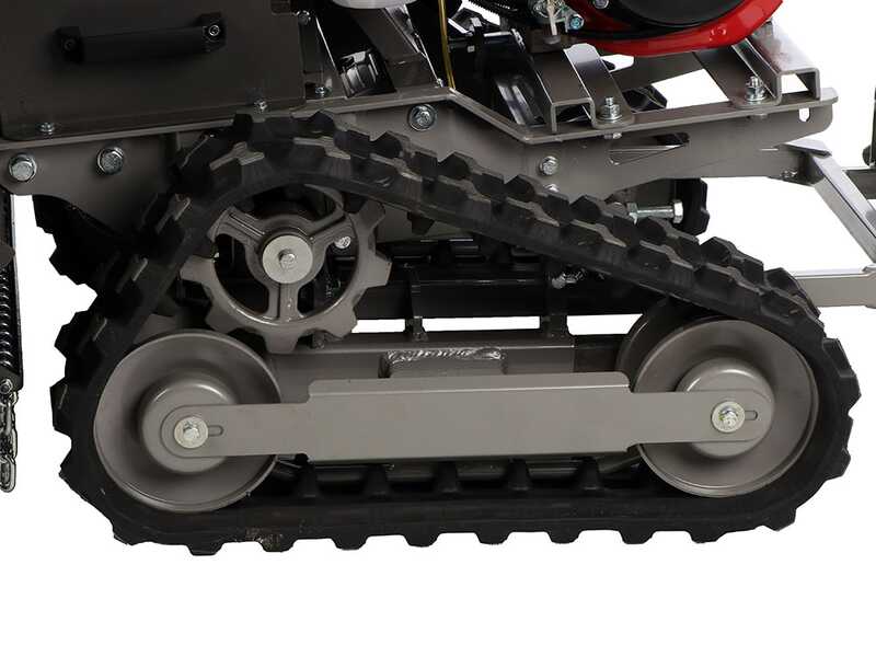 Weibang WBGT6813-TE Profi-Hammerschlegelm&auml;her - Raupenantrieb - Hybridmotor