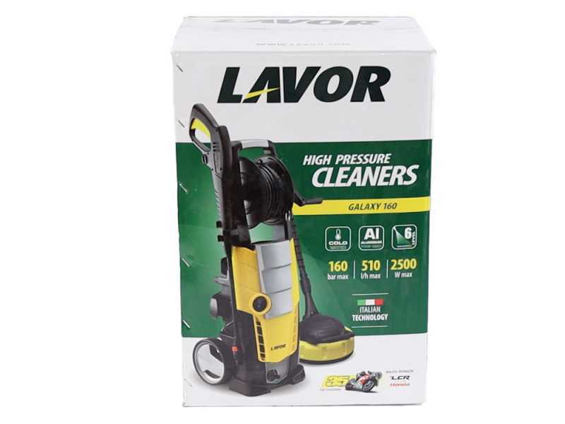Lavor Galaxy 160 - Kaltwasser Hochdruckreiniger - 160 bar max - 510 l/h max