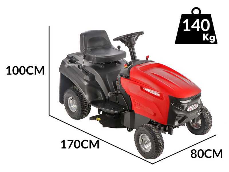 GeoTech-Pro RTM 75-685 S  - Rasentraktor - Mechanikgetriebe - Seitenauswurf