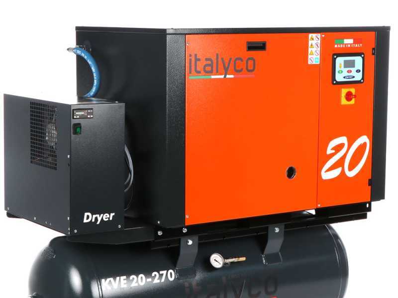 Italyco KVE 20/270 Premium - Schraubenkompressor - Max. Druck 10 bar