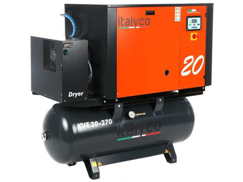 Italyco KVE 20/270 Premium - Schraubenkompressor - Max. Druck 10 bar