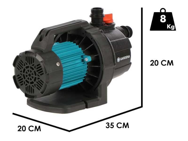 Gardena 3700/4 BASIC - Tauchpumpe 800W - 4,1 bar - 3.700 l/h