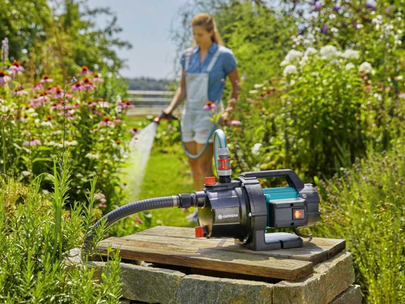 Gardena 3700/4 BASIC - Tauchpumpe 800W - 4,1 bar - 3.700 l/h