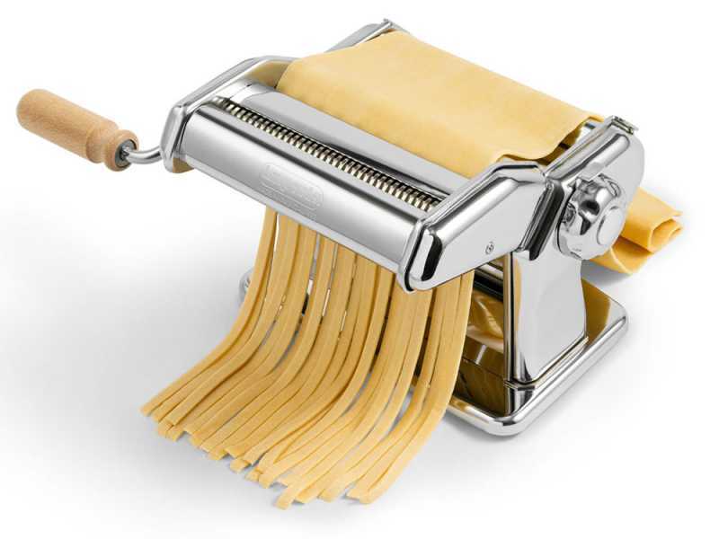 Imperia iPasta T.2/6,5 mm - graue silbere manuelle Nudelmaschine Classica