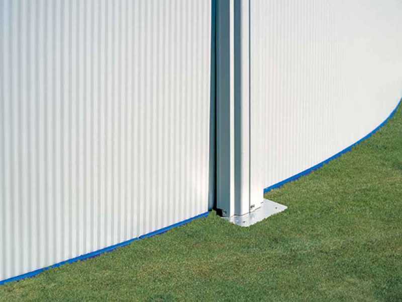 Gre Fidji Oval 610x375x120cm - oberirdischer Stahlpool