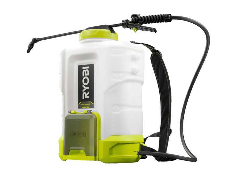 Ryobi RY18BPSB-0 - Akku-Druckspr&uuml;her mit R&uuml;ckengurt - Tank 15L - 18V - 4Ah