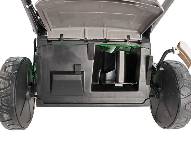 Rasenm&auml;her mit Radantrieb 4 in 1 GreenBay GB-LM 51 -  Verbrennungsmotor 196ccm