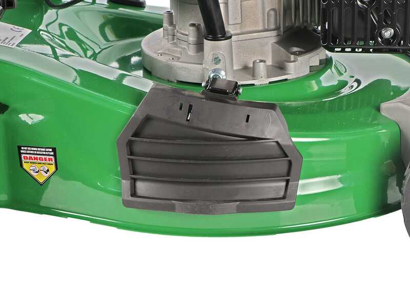 Rasenm&auml;her mit Radantrieb 4 in 1 GreenBay GB-LM 51 -  Verbrennungsmotor 196ccm