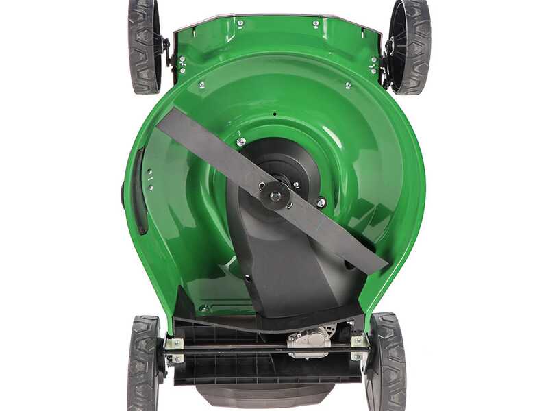Rasenm&auml;her mit Radantrieb 4 in 1 GreenBay GB-LM 51 -  Verbrennungsmotor 196ccm