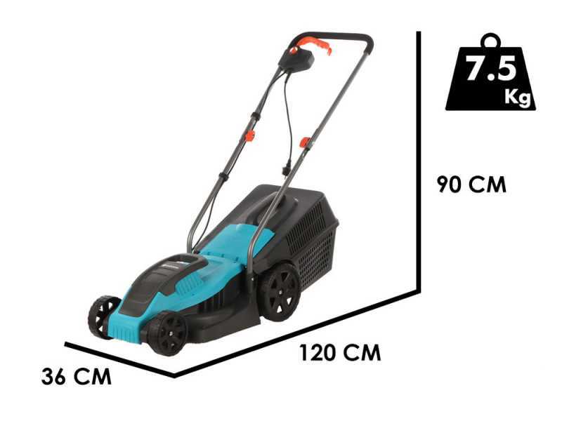 Gardena PowerMax 1100/32 - Elektro Rasenm&auml;her - 1100 W - Schnitt 32 cm