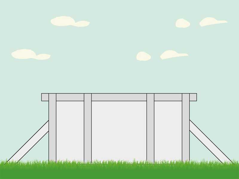 Gre Fidji rund &Oslash;460 x 120 cm - oberirdischer Stahlpool