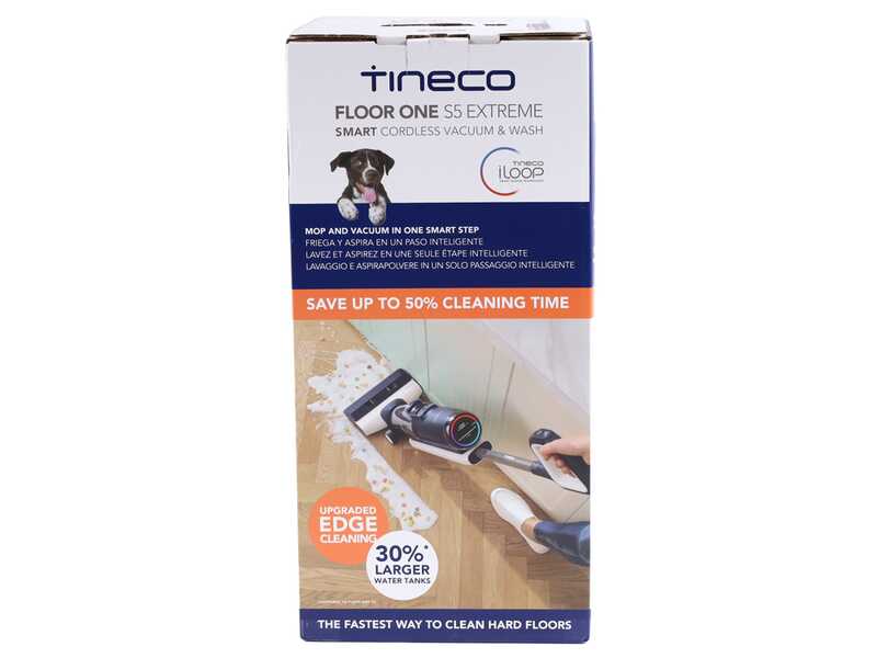 Tineco Floor One S5 Extreme - Nass-/ Trockensauger Kabellos smart - 3 in 1: Wischen, Abziehen und Saugen