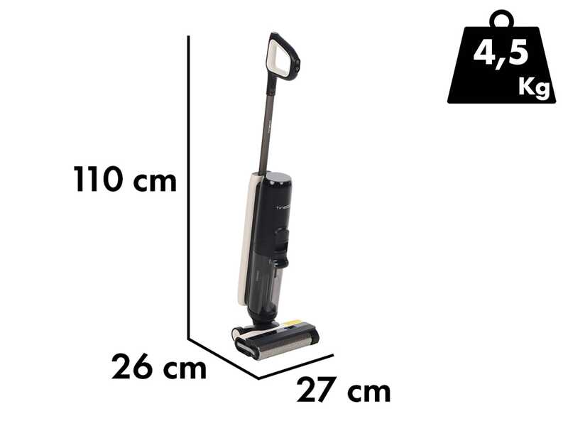 Tineco Floor One S5 Extreme - Nass-/ Trockensauger Kabellos smart - 3 in 1: Wischen, Abziehen und Saugen