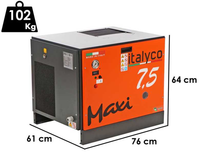 Italyco Maxi 8 - Schraubenkompressor - Max. Druck 10 bar