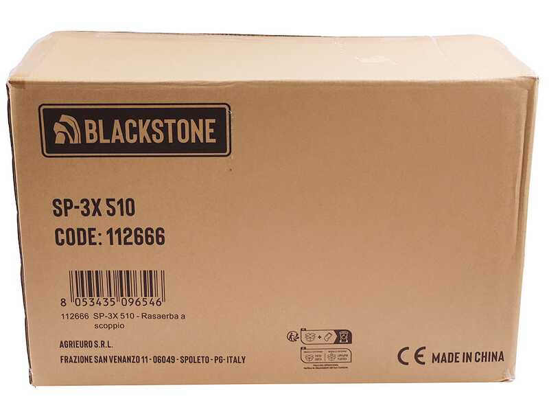 Blackstone SP-3X 510 - Benzinrasenm&auml;her mit Radantrieb - Schwenkbares Einzelrad