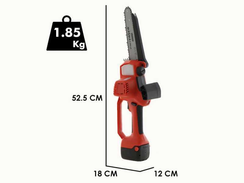 Stocker MAGMA E-200 LA - batteriebetriebener Hochentaster 21.6V - OHNE AKKU