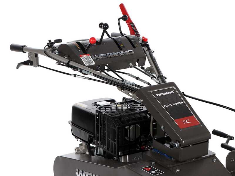 Weibang WBGT6813 - Profi-Benzin-Hammerschlegelm&auml;her - GT1300 Motor
