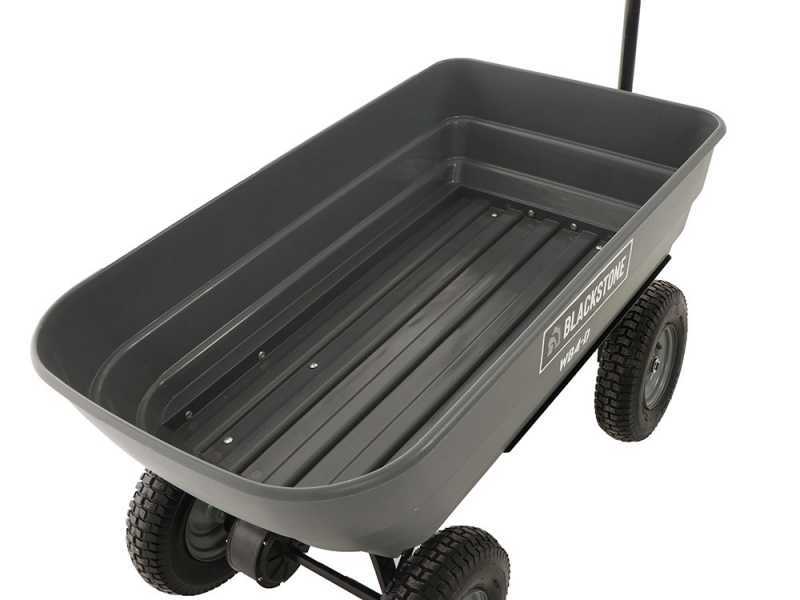 BlackStone WB4-D - Akku-Schubkarre - mit R&auml;dern - 24V/12Ah Akku