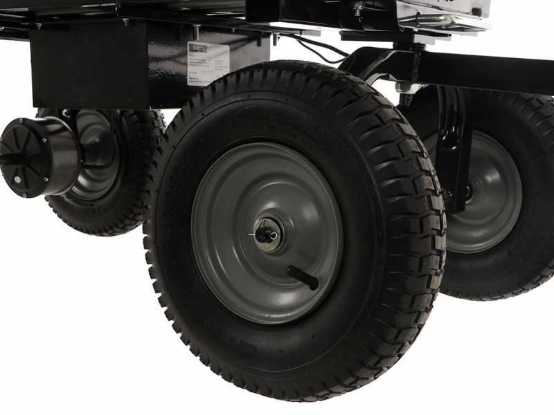 BlackStone WB4-D - Akku-Schubkarre - mit R&auml;dern - 24V/12Ah Akku