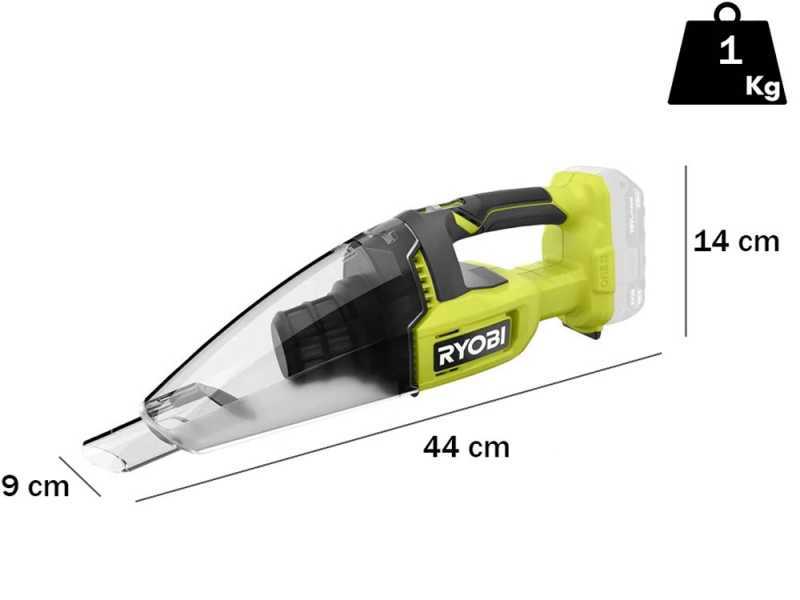 Ryobi RHV18-0 - Akku-Handstaubsauger - SOLO - ohne Akku und Ladeger&auml;t
