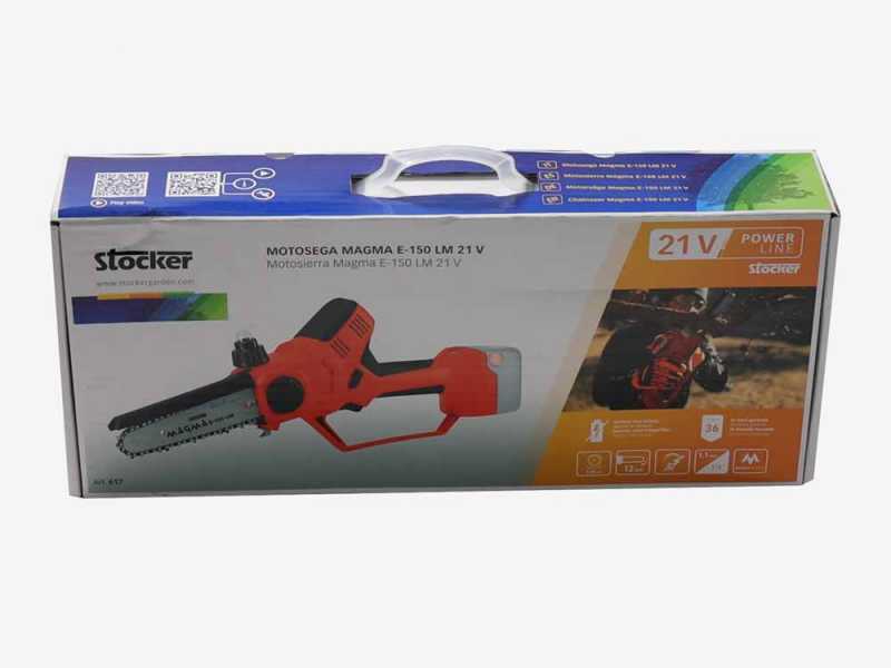 Stocker MAGMA E-150 LM - Akku- Handkettens&auml;ge 21.6V - OHNE AKKU