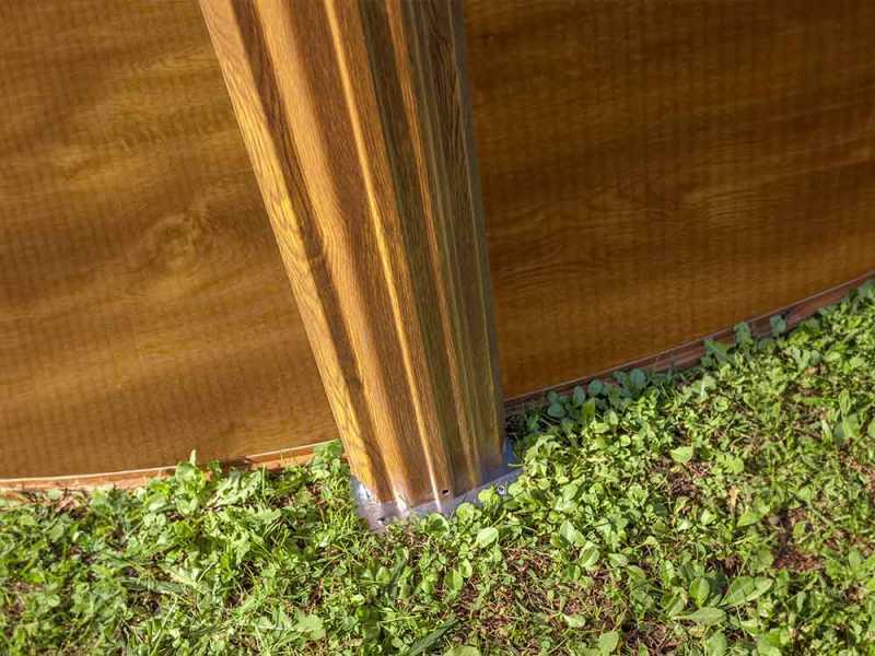 Gre Pacific rund &Oslash;300 x 120 cm - Oberirdischer Stahlpool