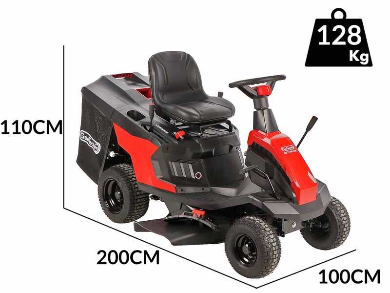 GeoTech-Pro RM 75-660 CSM - Aufsitzrasenm&auml;her mini-rider - 66cm Schnittbreite - E-Starter
