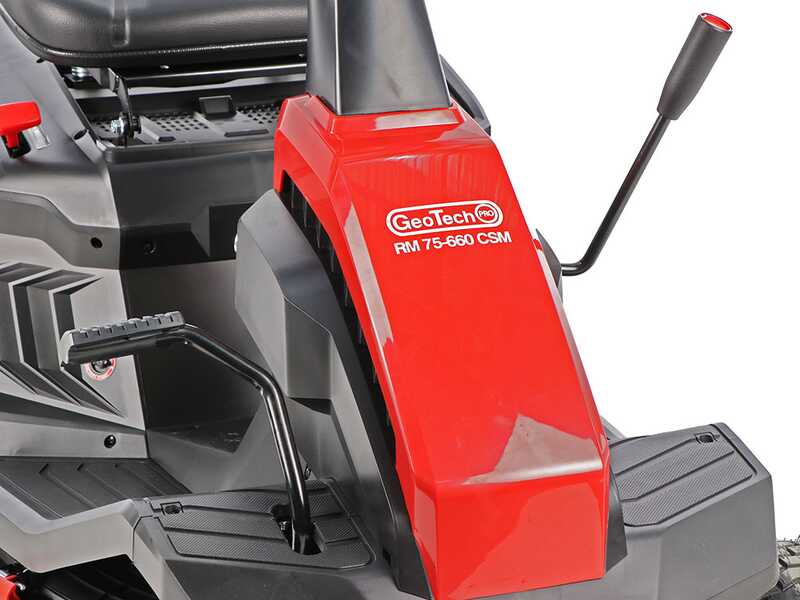GeoTech-Pro RM 75-660 CSM - Aufsitzrasenm&auml;her mini-rider - 66cm Schnittbreite - E-Starter