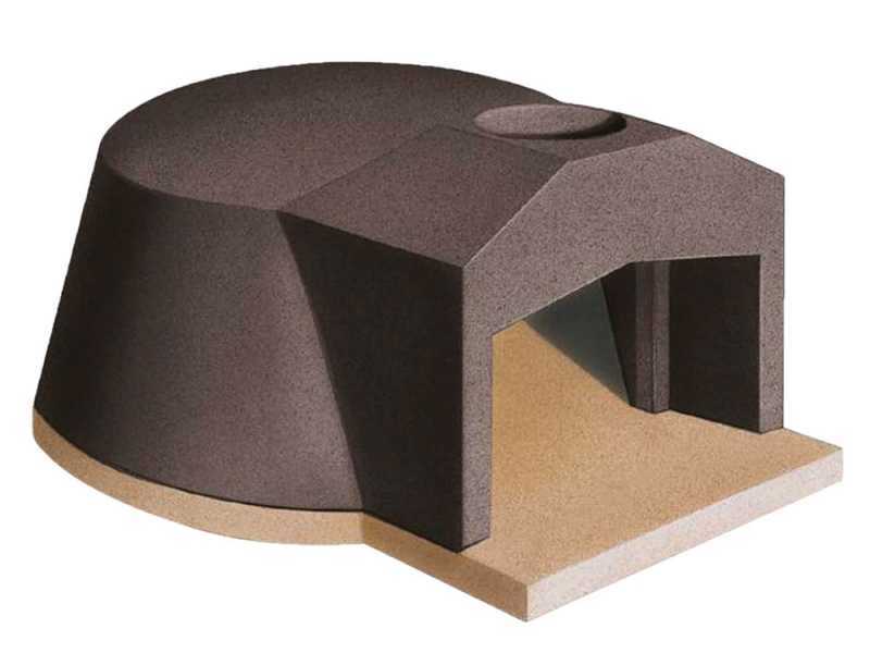 Linea VZ Ercolano - Einbau-Holzbackofen mit Backraum 107x160 cm - Backkapazit&auml;t 8 Pizzas