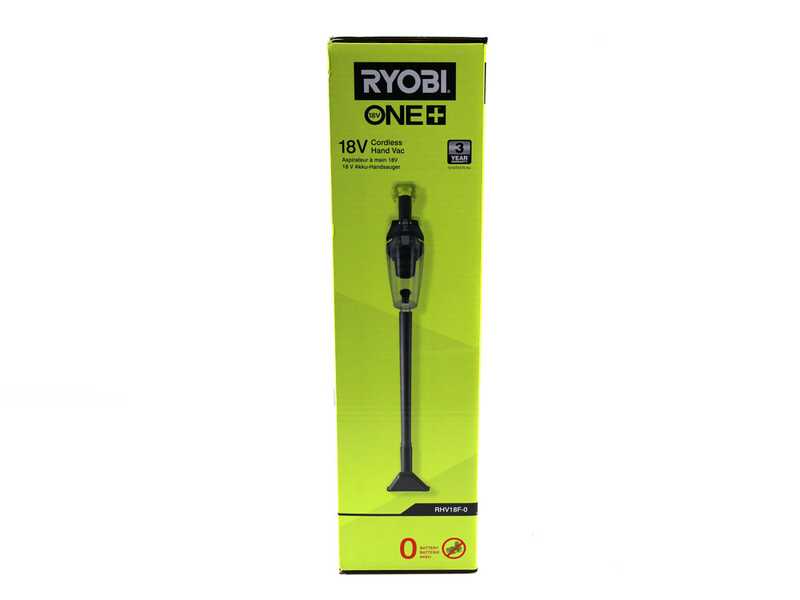 Ryobi RHV18F-0 Akku-Handstaubsauger mit Bodend&uuml;se - SOLO - ohne Akku und Ladeger&auml;t