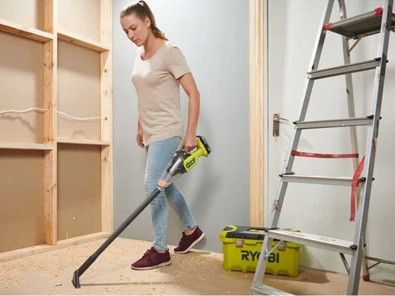 Ryobi RHV18F-0 - Akku-Staubsauger mit Bodend&uuml;se - 18V - 4 Ah
