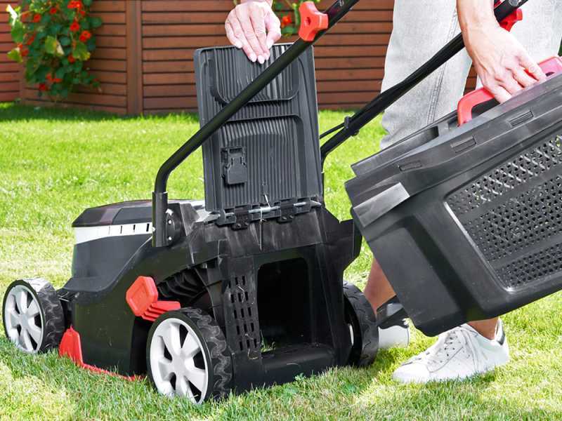 AL-KO 3.82 Li Easy Akku-Rasenm&auml;her -  Schnittbreite 38 cm - 2x 18V/4,0Ah
