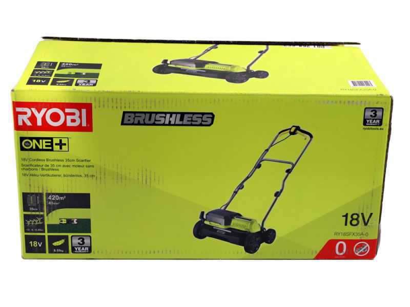 Ryobi RY18SFX35A-0 - Akku-Vertikutierer - SOLO - ohne Akku und Ladeger&auml;t