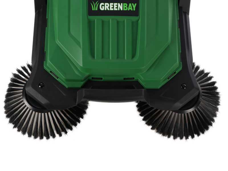 Handkehrmaschine zum Schieben GreenBay GB-SW 650 - mit Fangkorb