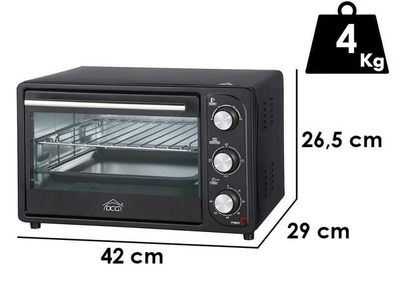 DCG MB9803N - Elektrobackofen LT 16 1200 W