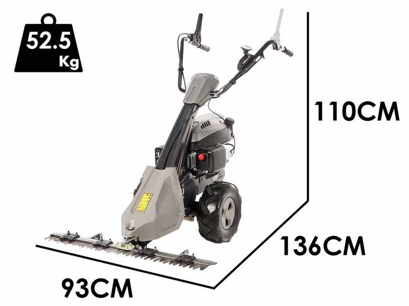 Blackstone SM 65-880 - Balkenmäher Obermesser-Schwingenmähantrieb - Motor 196ccm
