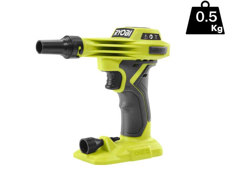 Ryobi RVI18-0 &ndash; tragbarer Akku-Kompressor &ndash; 18 V &ndash; 2 Ah