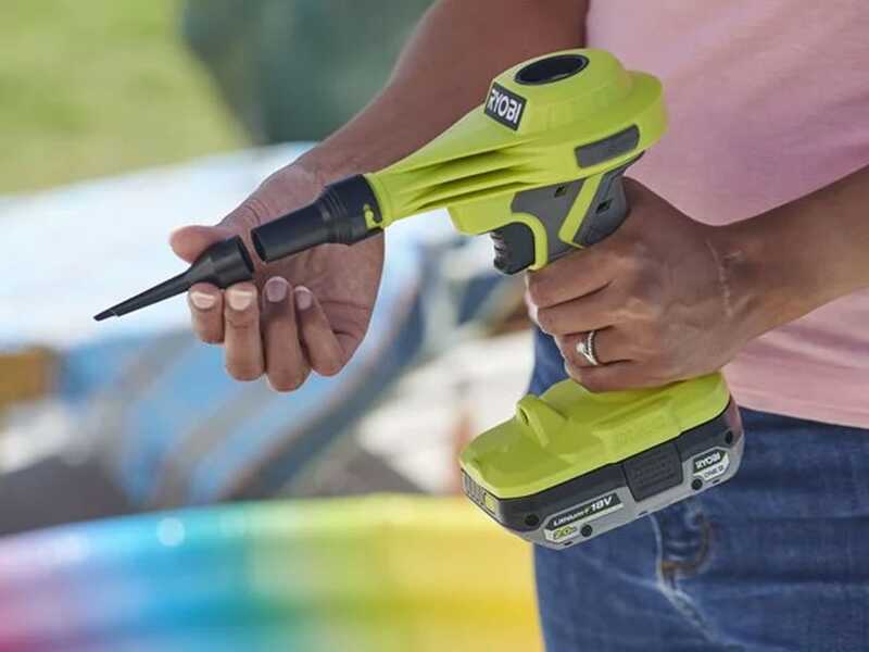 Ryobi RVI18-0 &ndash; tragbarer Akku-Kompressor &ndash; 18 V &ndash; 2 Ah