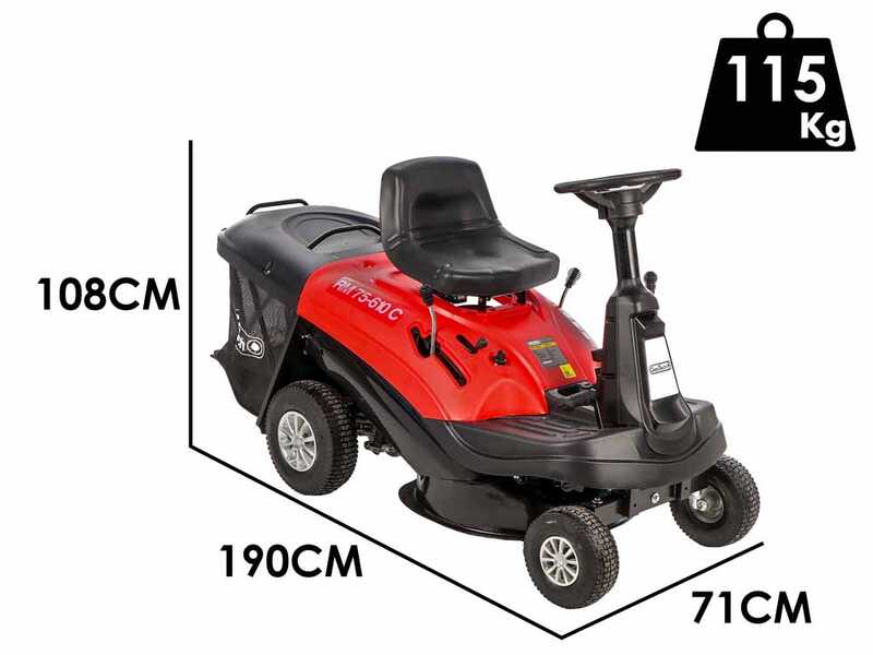 Geotech RM 75-610 C - Minirider Aufsitzm&auml;her - 224ccm Motor mit Elektrostart