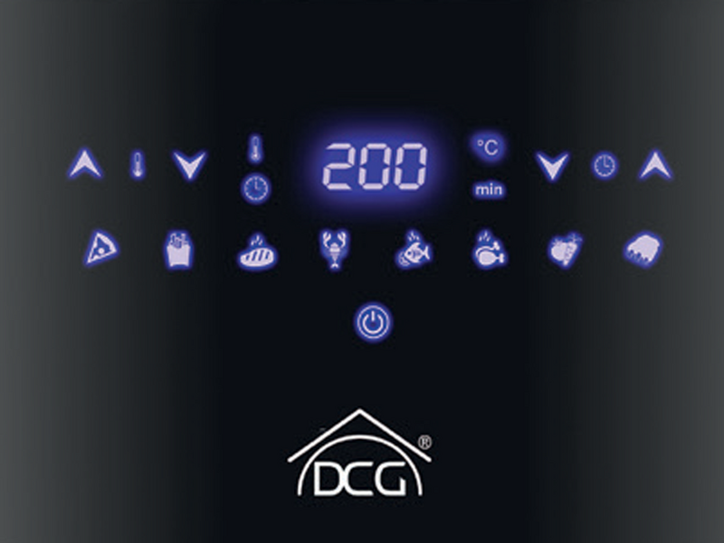 DCG FR3605D  Hei&szlig;luftfritteuse - 5 l - mit digitaler Anzeige