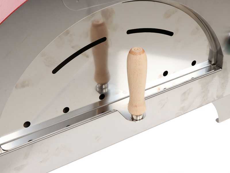 AgriEuro Quattro Stagioni - Pizza Holzbackofen f&uuml;r den Au&szlig;enbereich - 1 Pizza