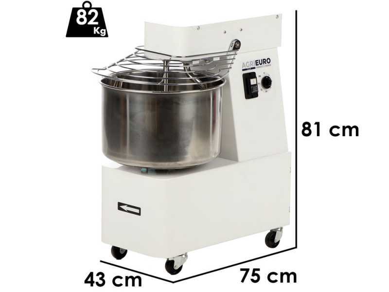 Mixer 3000 S - Spiralkneter - einphasig - Teigkapazit&auml;t 24 Kg