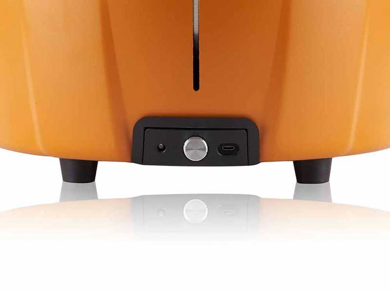 Classe InstaGrill - Holzkohle-Tischgrill - Geh&auml;use Mango-Orange