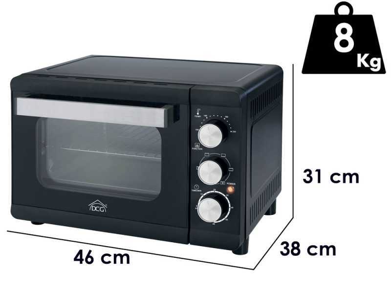 DCG MBN24 - Elektrobackofen mit Umluft 24 Liter 1800 W