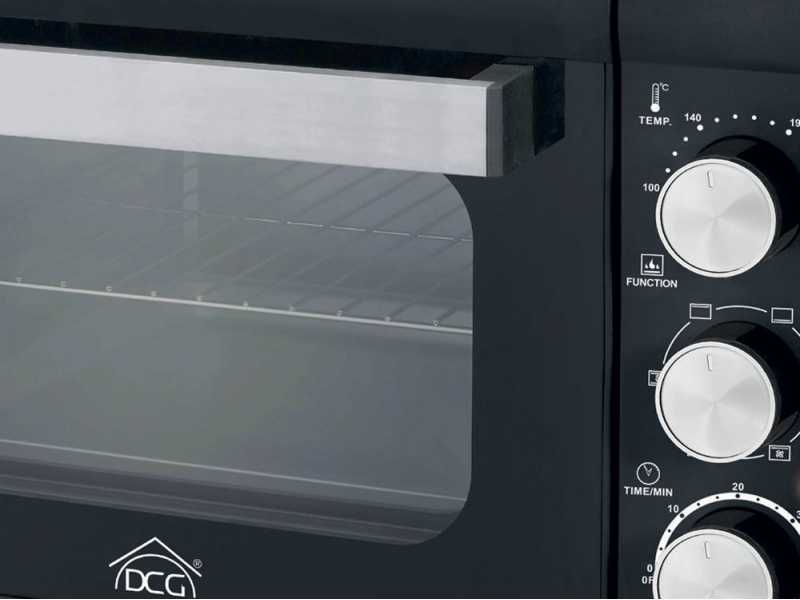DCG MBN24 - Elektrobackofen mit Umluft 24 Liter 1800 W